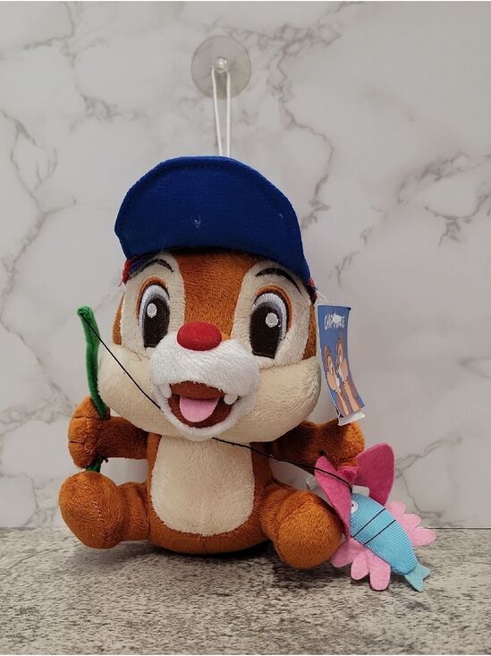 Disney Other - Vintage Hong Kong Disney Chip 'n' Dale Fishing for Lobster Dale hanging plush
